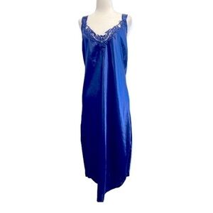Satin midi slip vintage innermost